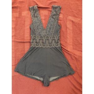 Lace romper